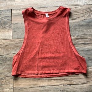 Lululemon Muscle Crop Tank